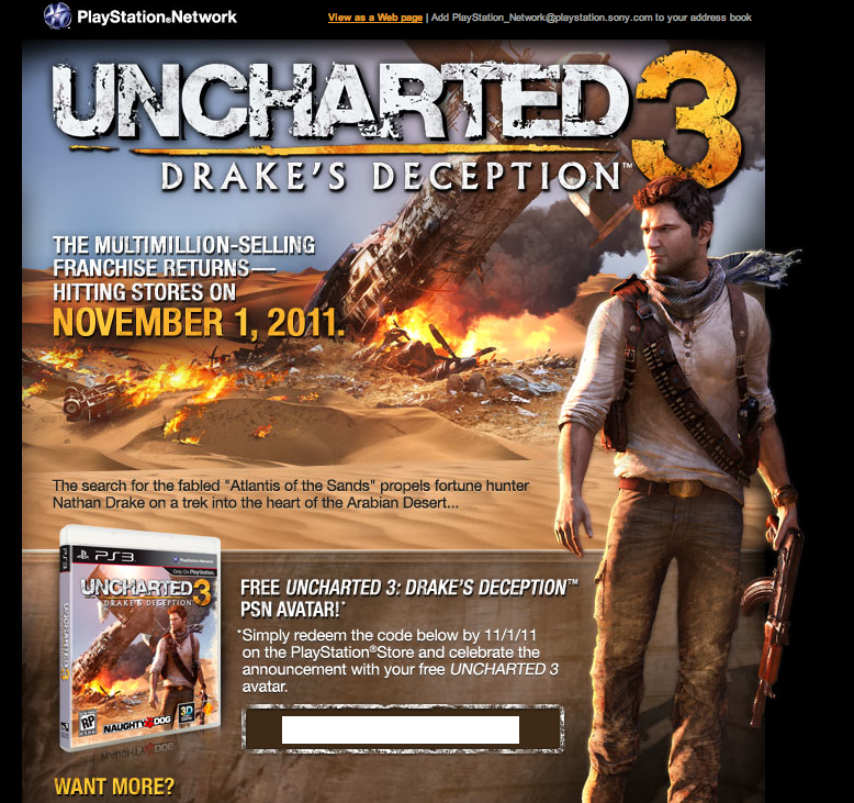 Uncharted 3 Is Free Right Now on PSN [UPDATE: NOT ANYMORE] - GameSpot