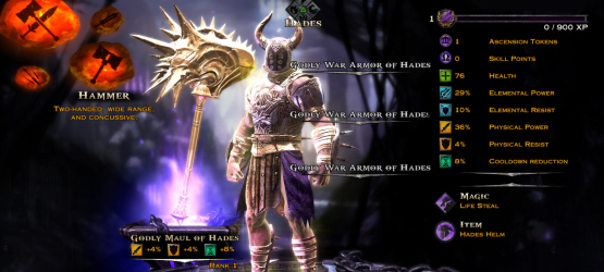 god of war ascension hades armor