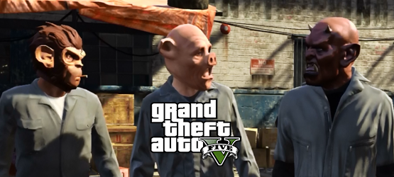 Grand Theft Auto V - GTA V - GTA 5 PS3 - Rockstar Games - GTA