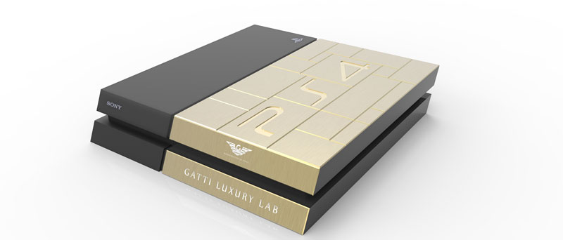 White and gold discount ps4