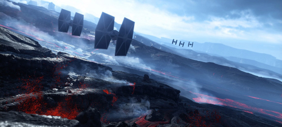 Star Wars Battlefront Fighter Squadron Gameplay Trailer Features Air Combat And The Millennium