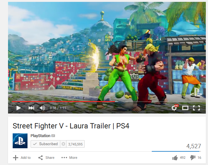 Street Fighter V Laura gets leaked