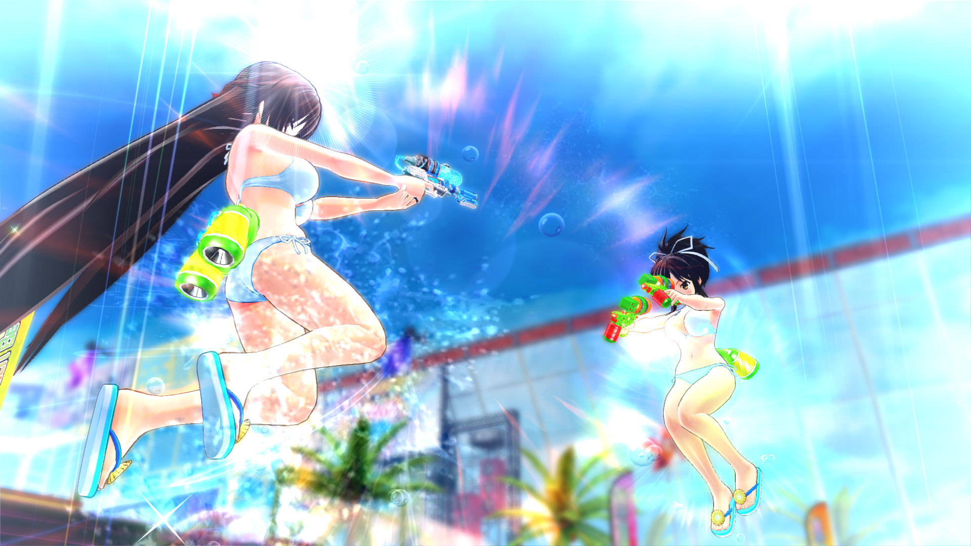 Senran Kagura: Peach Beach Splash Official Launch Trailer 