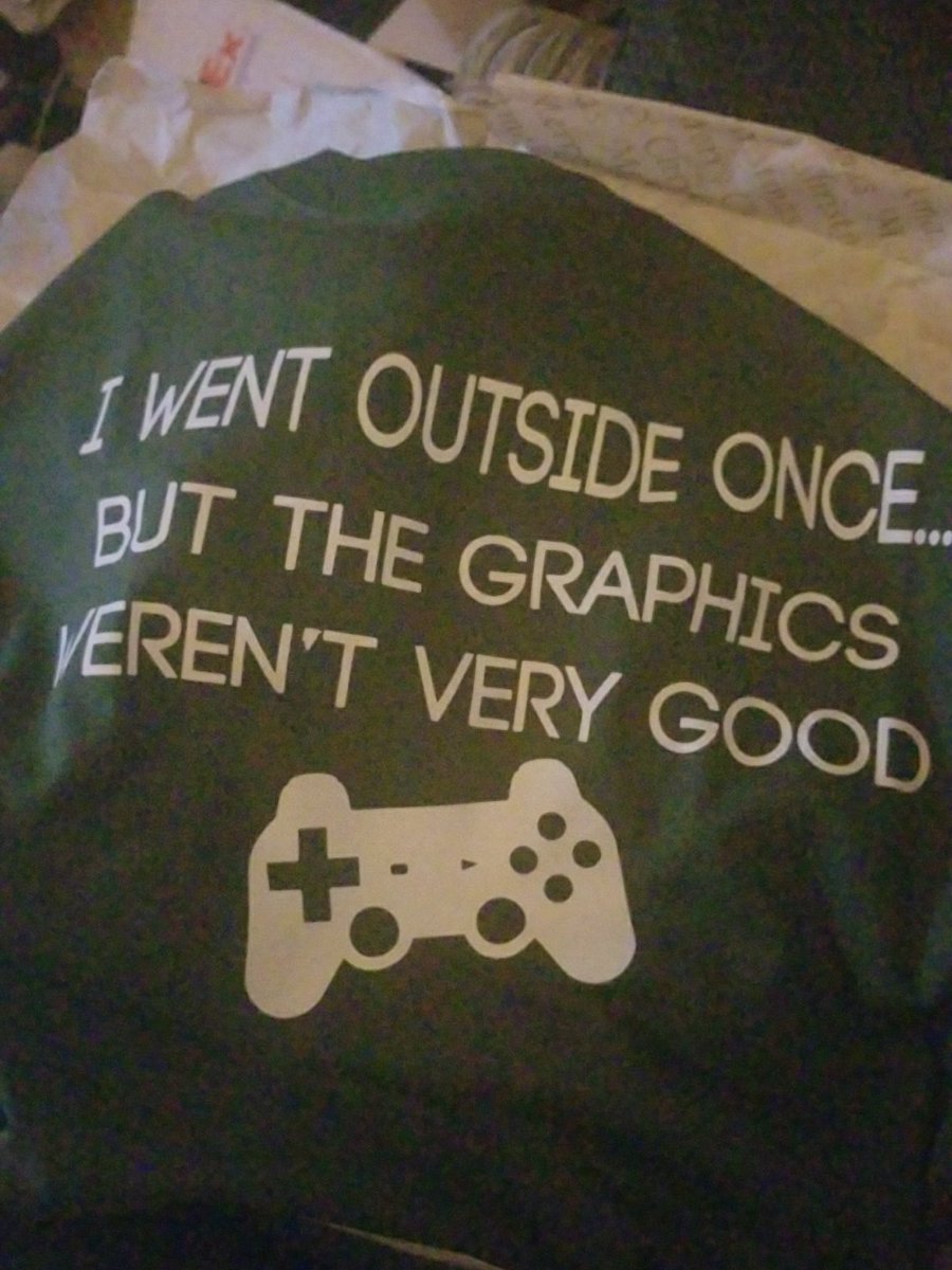 I Got Ugly Gamer Shirts for Christmas