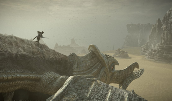 New Shadow of the Colossus remake footage on PS4 Pro