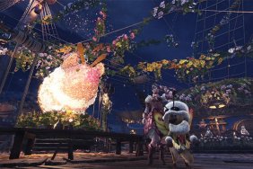 monster hunter world spring blossom festival