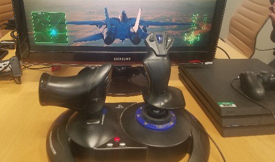 PS5 Ace Combat 7 Skies Unknown Flight Stick for PlayStation®4