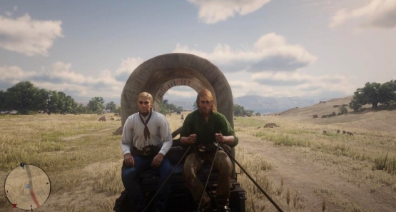 Fred and Shaggy Red Dead Online