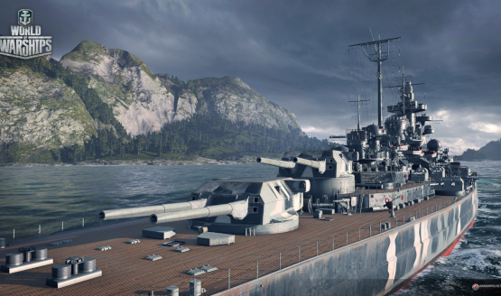 World of Warships Legends Docks on the PlayStation 4