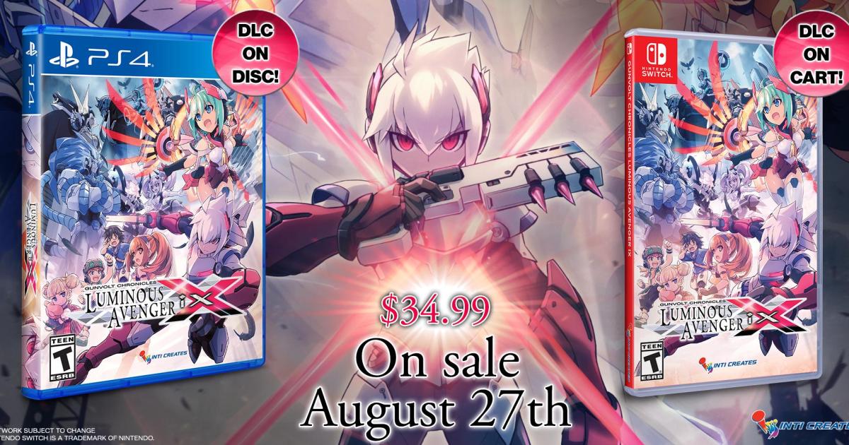 Limited Run Games Will Produce Gunvolt Chronicles Physical Copies