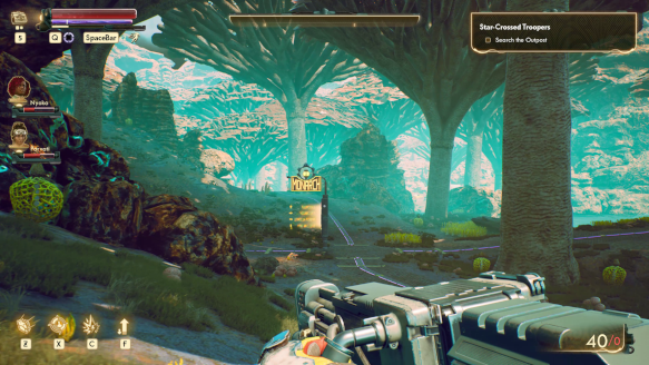 Here are 20 minutes of real-time The Outer Worlds gameplay