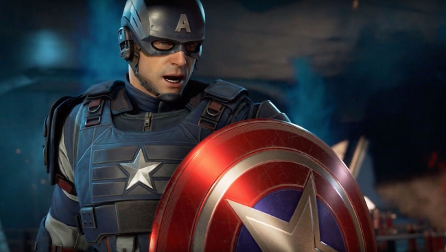 Closer Look at the Captain America Suit in Marvel's Avengers Game