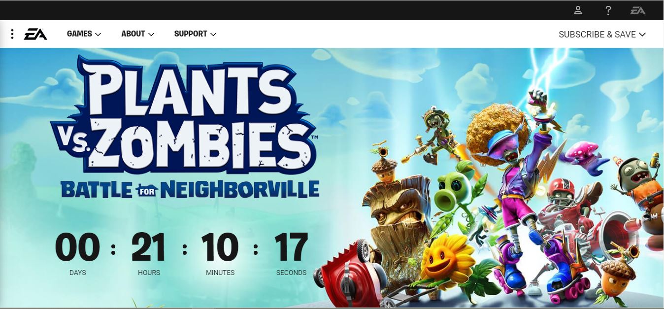 Plants vs. Zombies: Battle for Neighborville early access release dates -  Polygon
