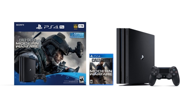 ps4 pro 1tb call of duty modern warfare