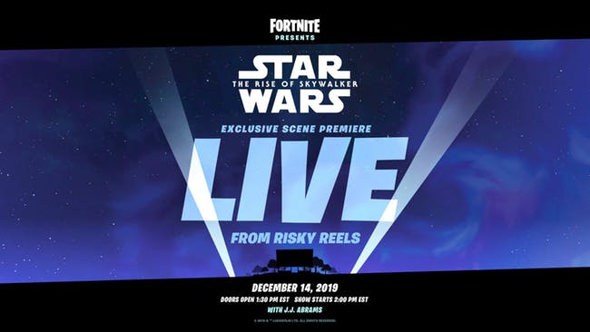 Fortnite Star Wars Event