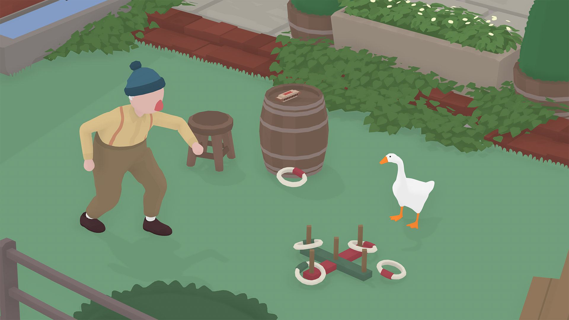 Untitled Goose Game Walkthrough: Part 1 (Garden)