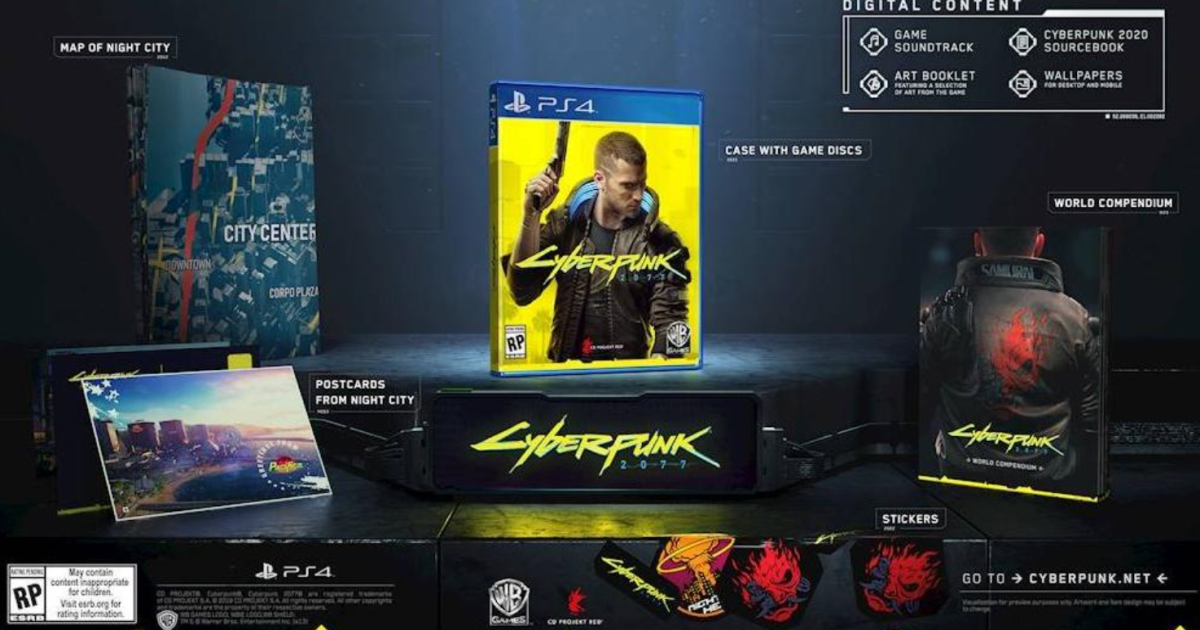 Cyberpunk 2077 Preorder Just $50, Bonus Physical and Digital Content