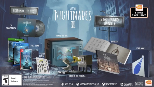 Little Nightmares 2 Bundle Features Diorama, Next-Gen Upgrades Confirmed