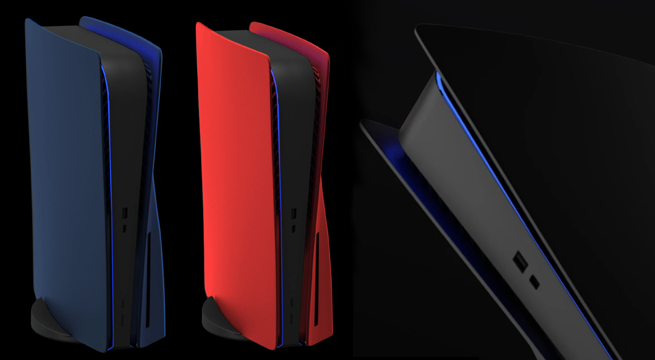 Custom PS5 faceplates colors shells