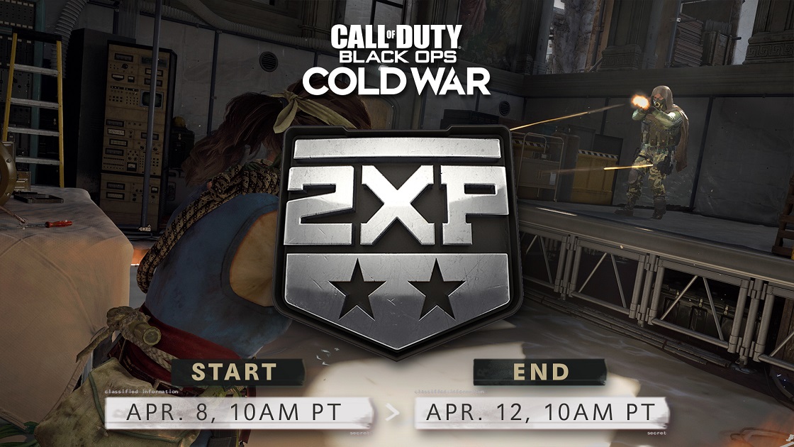 Call Of Duty: Black Ops Cold War Double XP Weekend Live Now