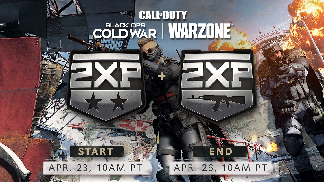 Call of Duty News: Double XP Event Details of Both Call of Duty Mobile and  BlackOps 4