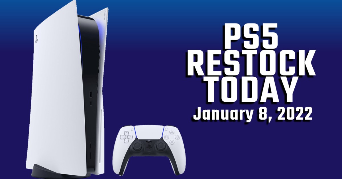 PS5 Restock January 8, 2022 Where in stock to buy? (US, UK