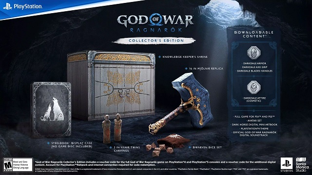 God of War Ragnarok Collector's Edition Boxes Missing Game