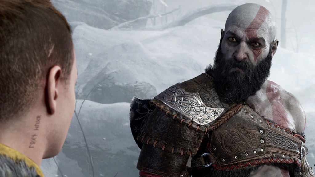 God of War 4 leak shows bearded Kratos