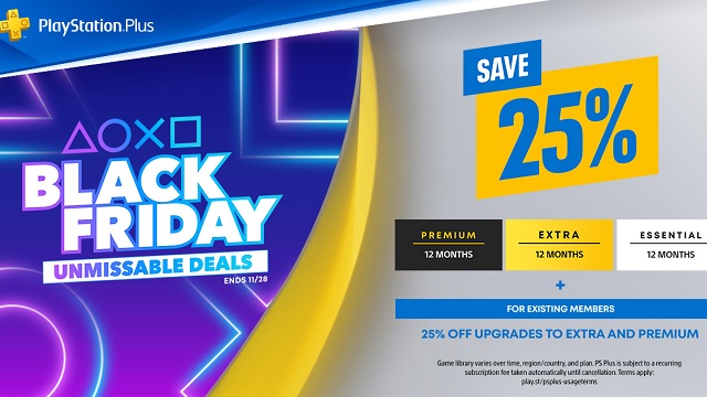 PlayStation Plus will go on a massive sale on Black Friday - Xfire