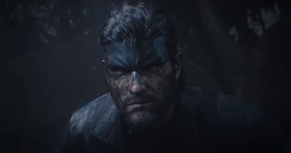 portrait of Solid Snake, screenshot from Fullmetal