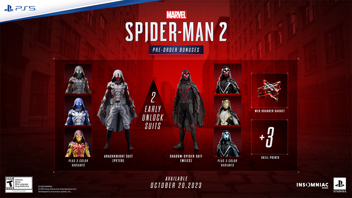 Spider-Man 2 Pre-Orders Have Gone Live - PlayStation LifeStyle