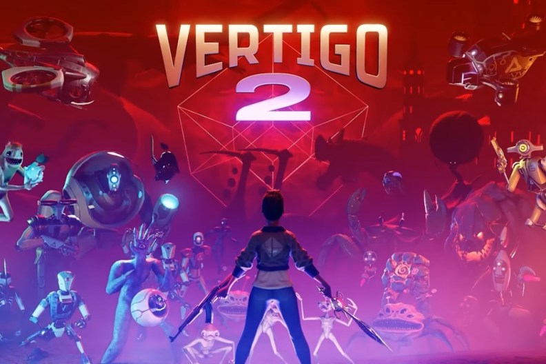 Promo art for PSVR 2 shooter Vertigo 2