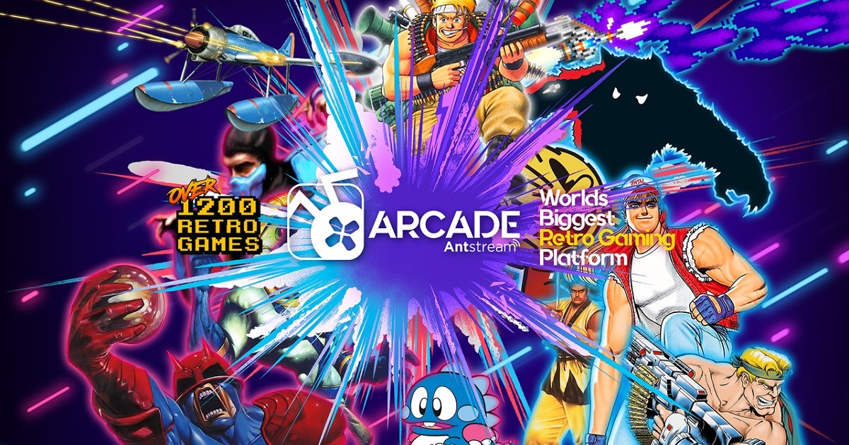 Antstream Arcade will bring cloud gaming service and 1,300 retro