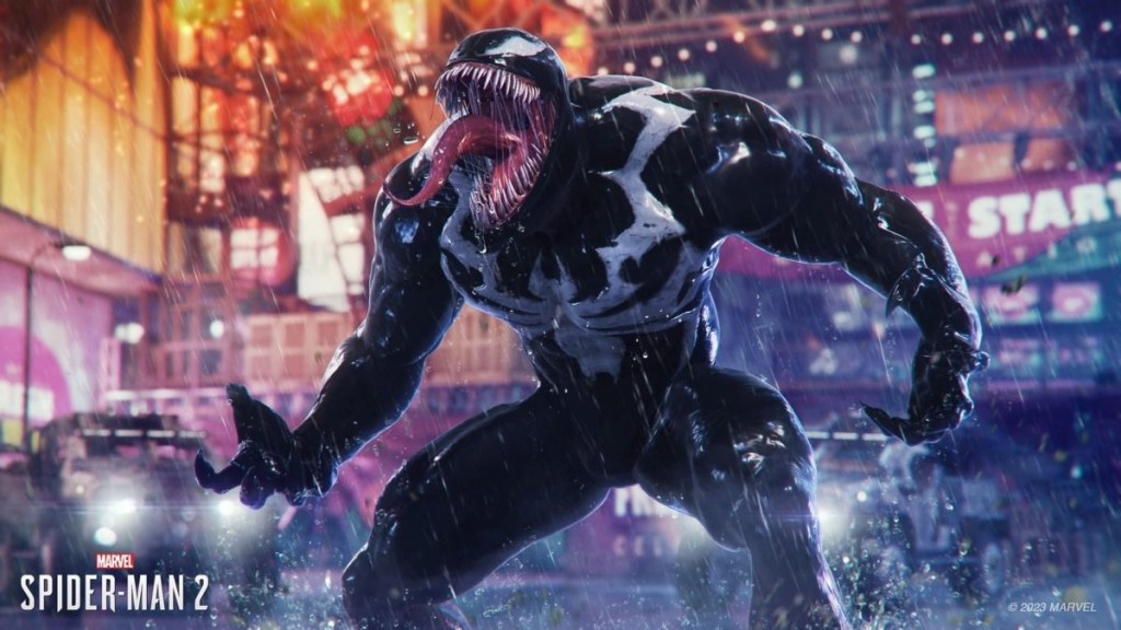 Venom in Marvel's Spider-Man 2 PS5