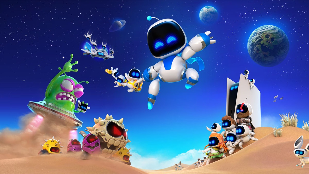 Astro Bot PS5 Disc Edition Out in the Wild and It Looks Great