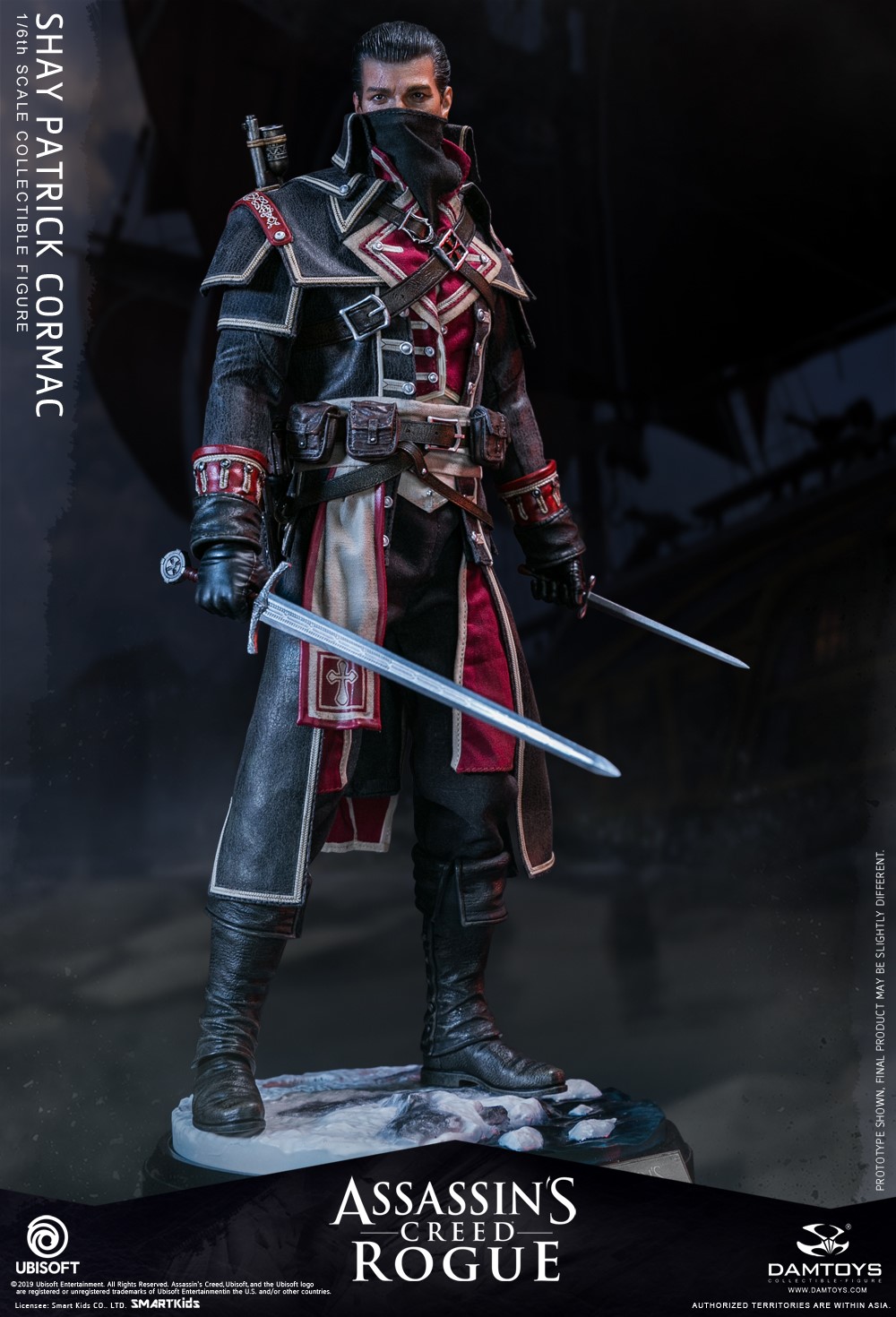 DAMTOYS Assassin's Creed Rogue Shay Statue