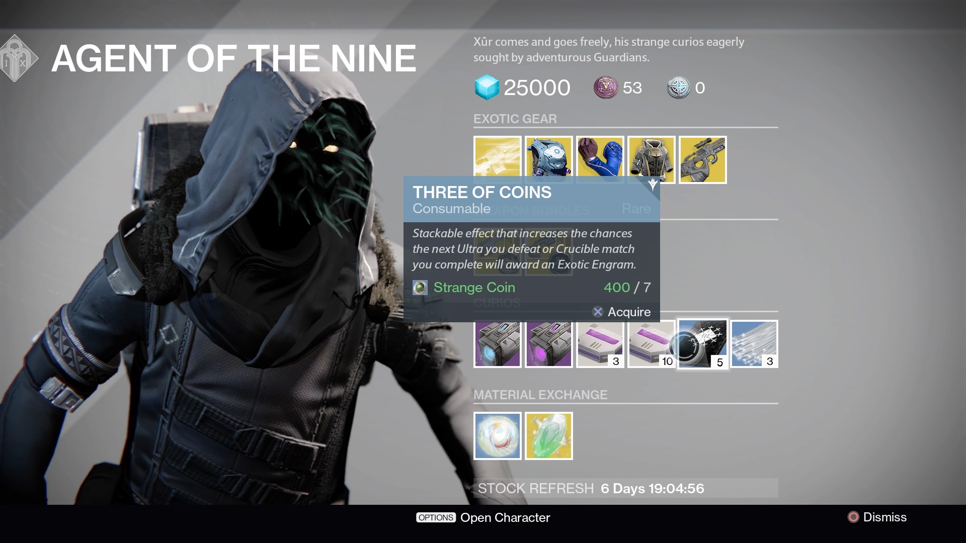 Destiny Xur May 5th 2017