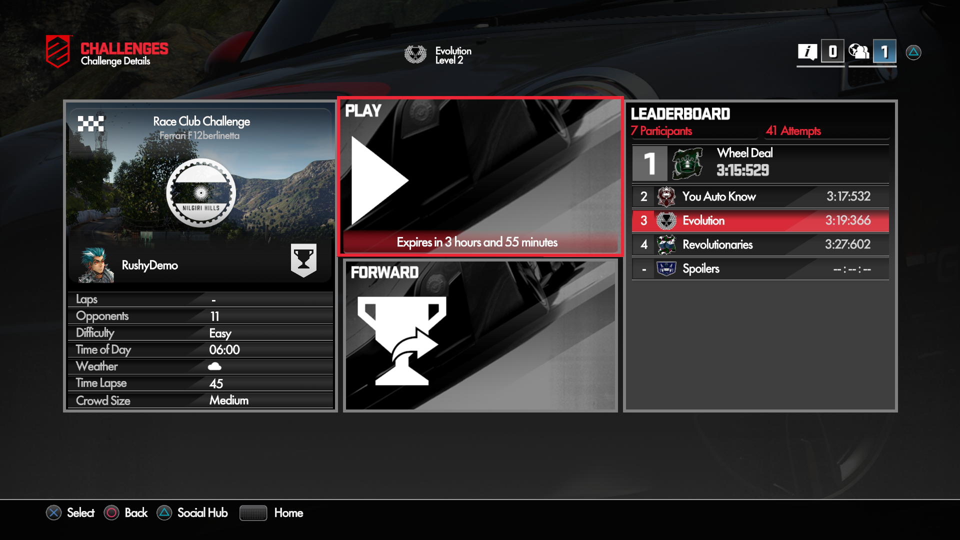 Evolution Doesn't Want Players to use DriveClub's Micro-Transactions