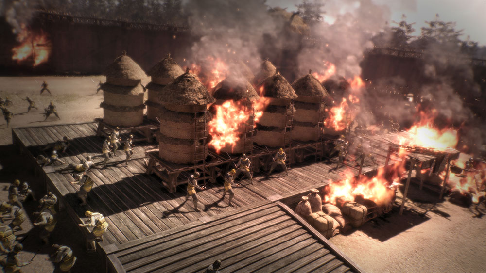 Dynasty Warriors 9 - Burning Wuchao Fort