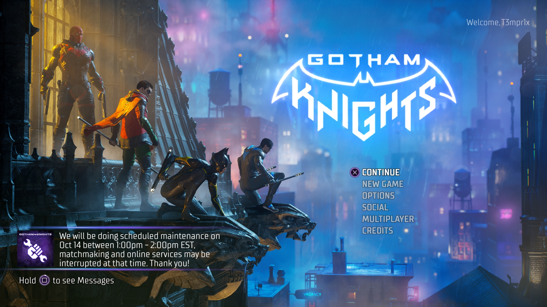 Gotham Knights Rated In Taiwan For PS5 & Xbox Series X/S, Last-Gen Versions  Not Mentioned - PlayStation Universe