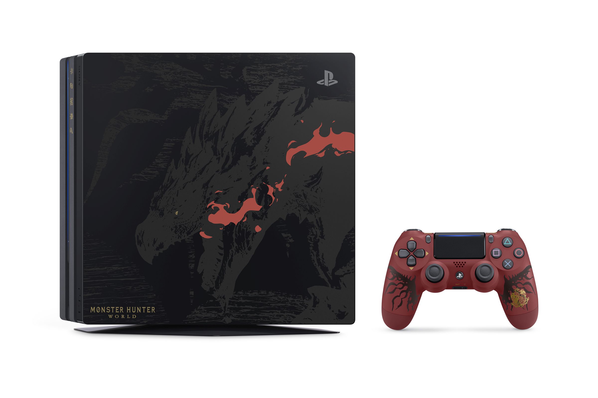 Monster Hunter World Rathalos Edition PS4 Pro