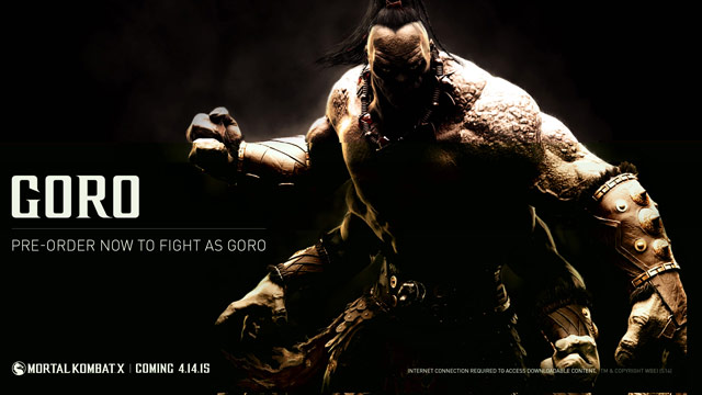 Goro is a Pre-Order Bonus, Watch Him Be Brutal Now