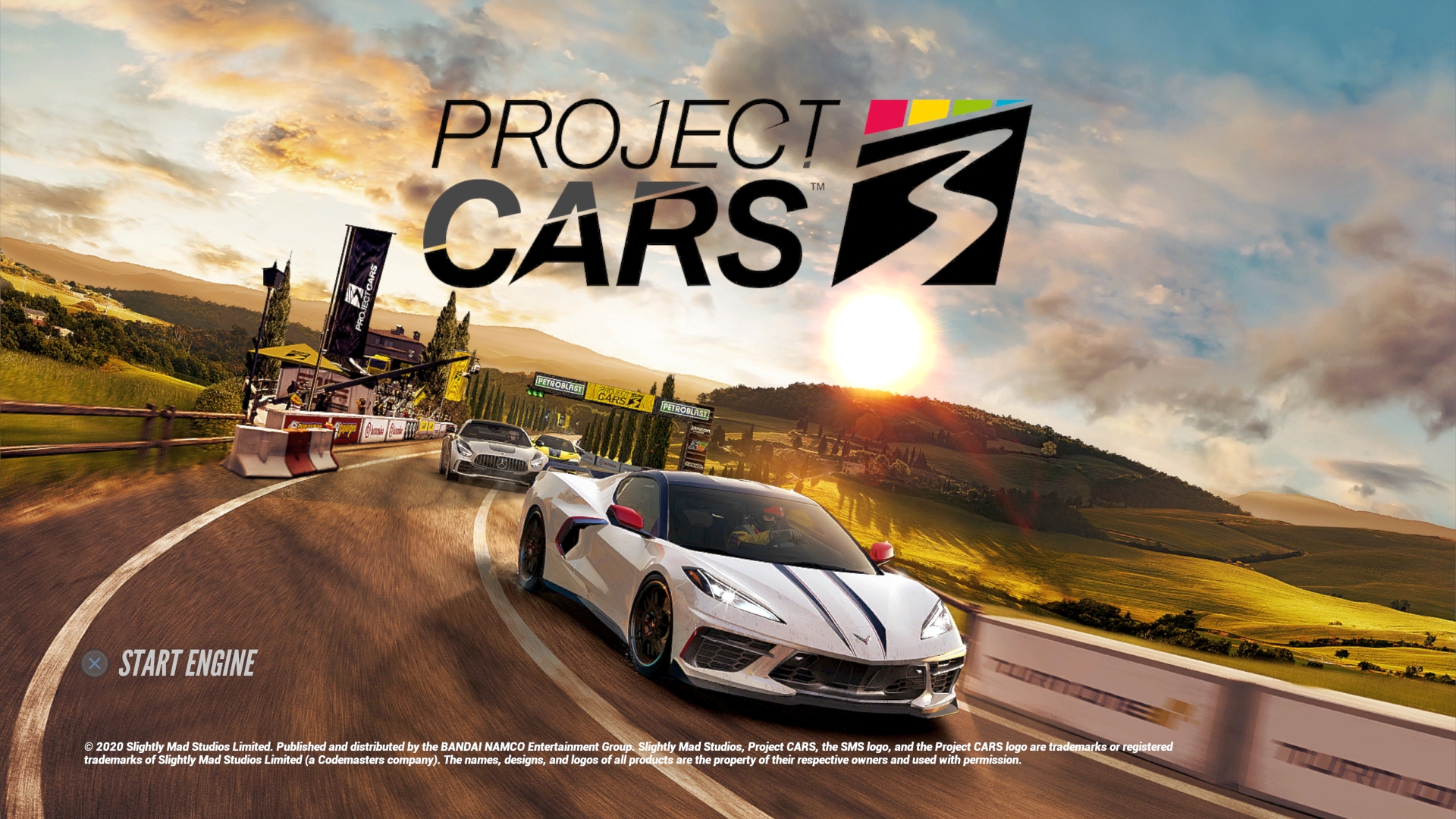 Project CARS 3 vs GRID 2019 - Brands Hatch PS4 Pro 4K Graphics