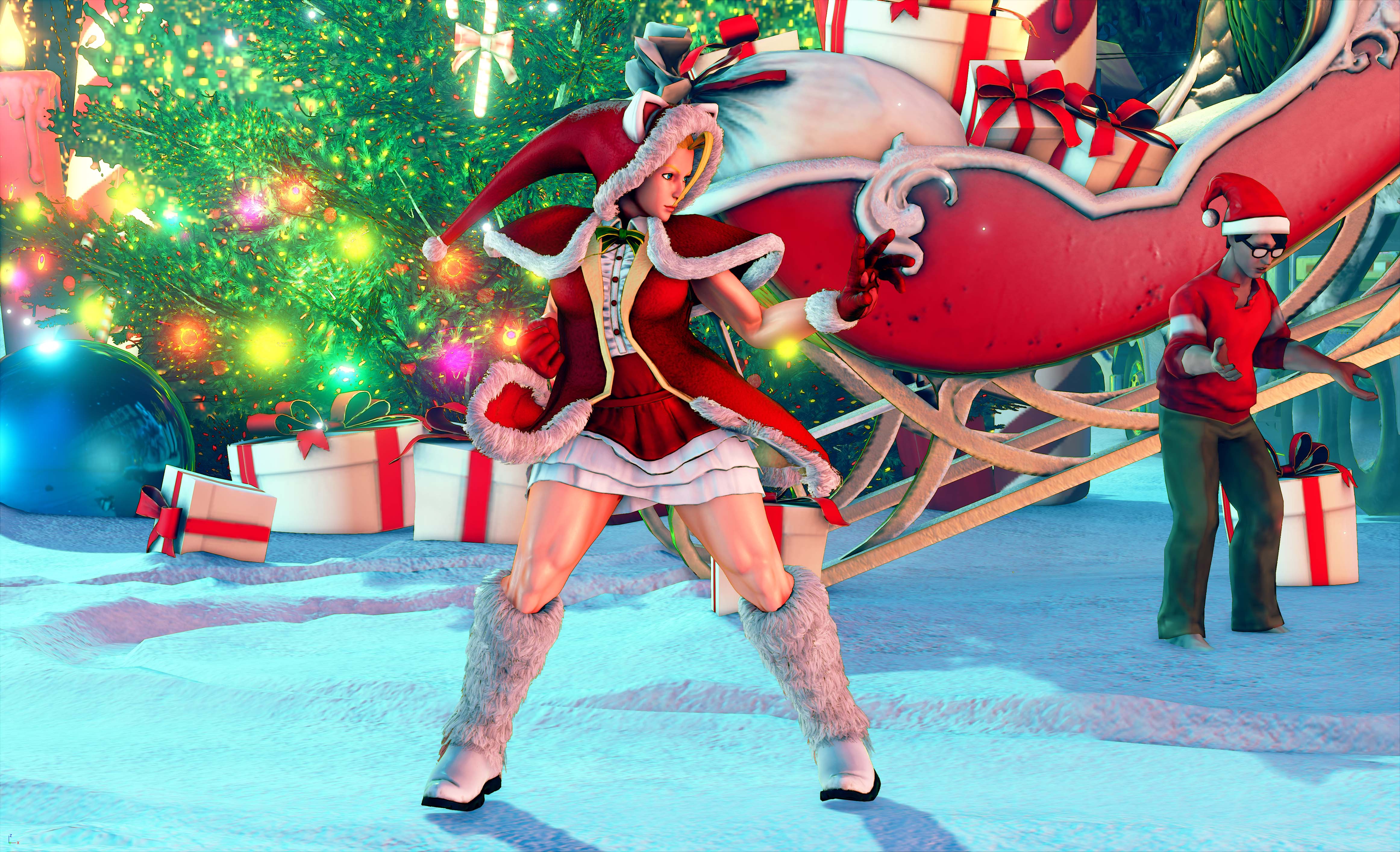 Holiday Street Fighter 5 DLC Costumes Coming This Month