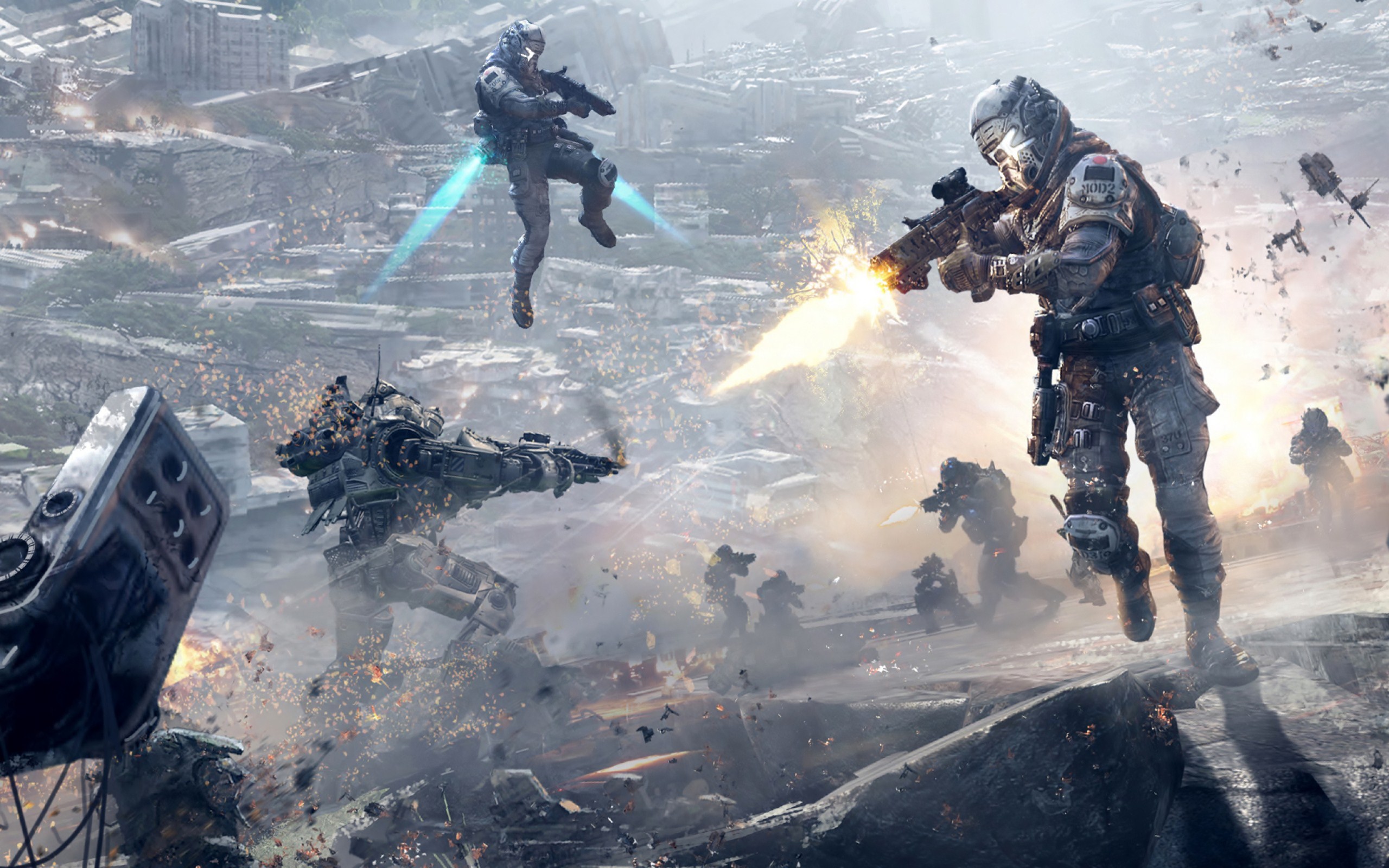 Futuristic multiplayer FPS Titanfall 2 to incorporate magic and solo  campaign