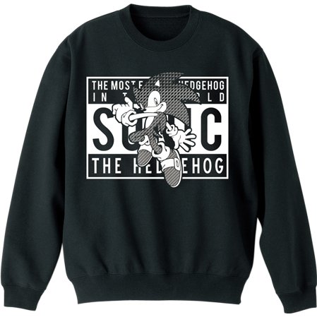 Sonic The Hedgehog – Sonic Street Design Sweat Shirt Black