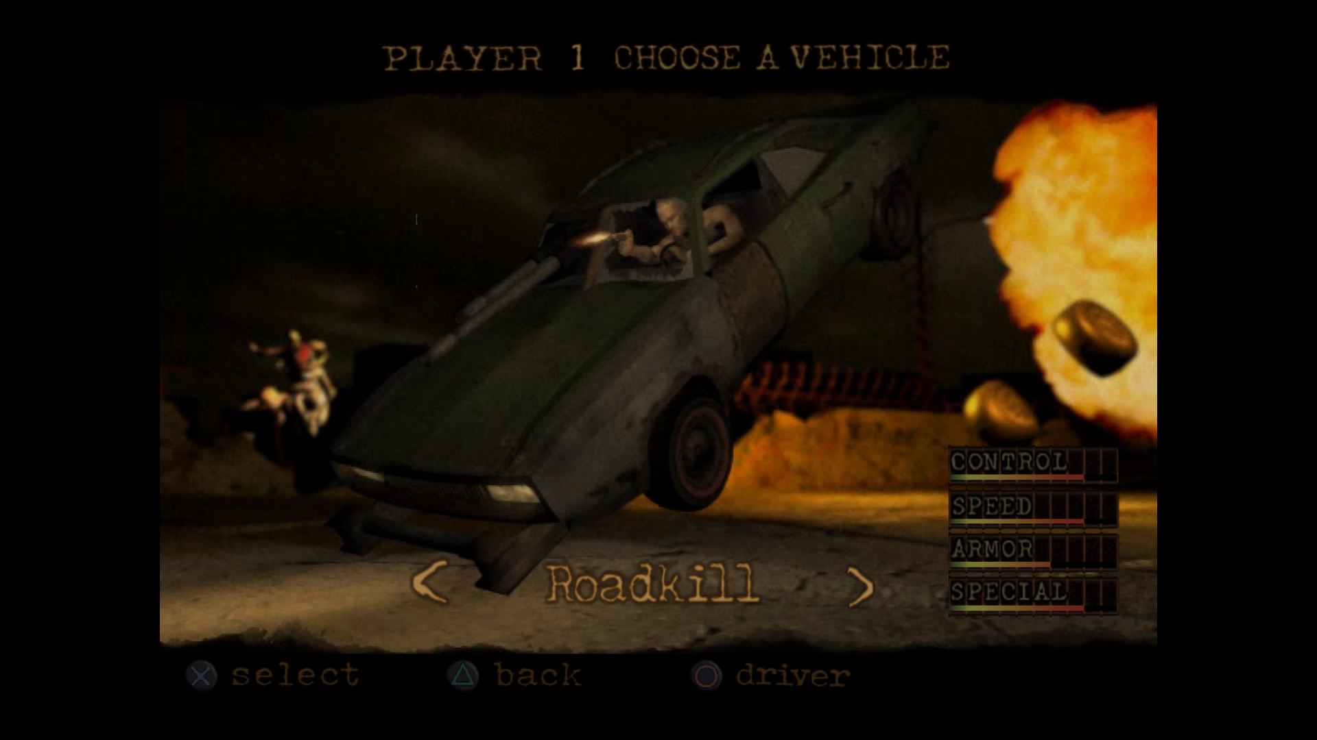 Twisted Metal Cheats for PlayStation 1